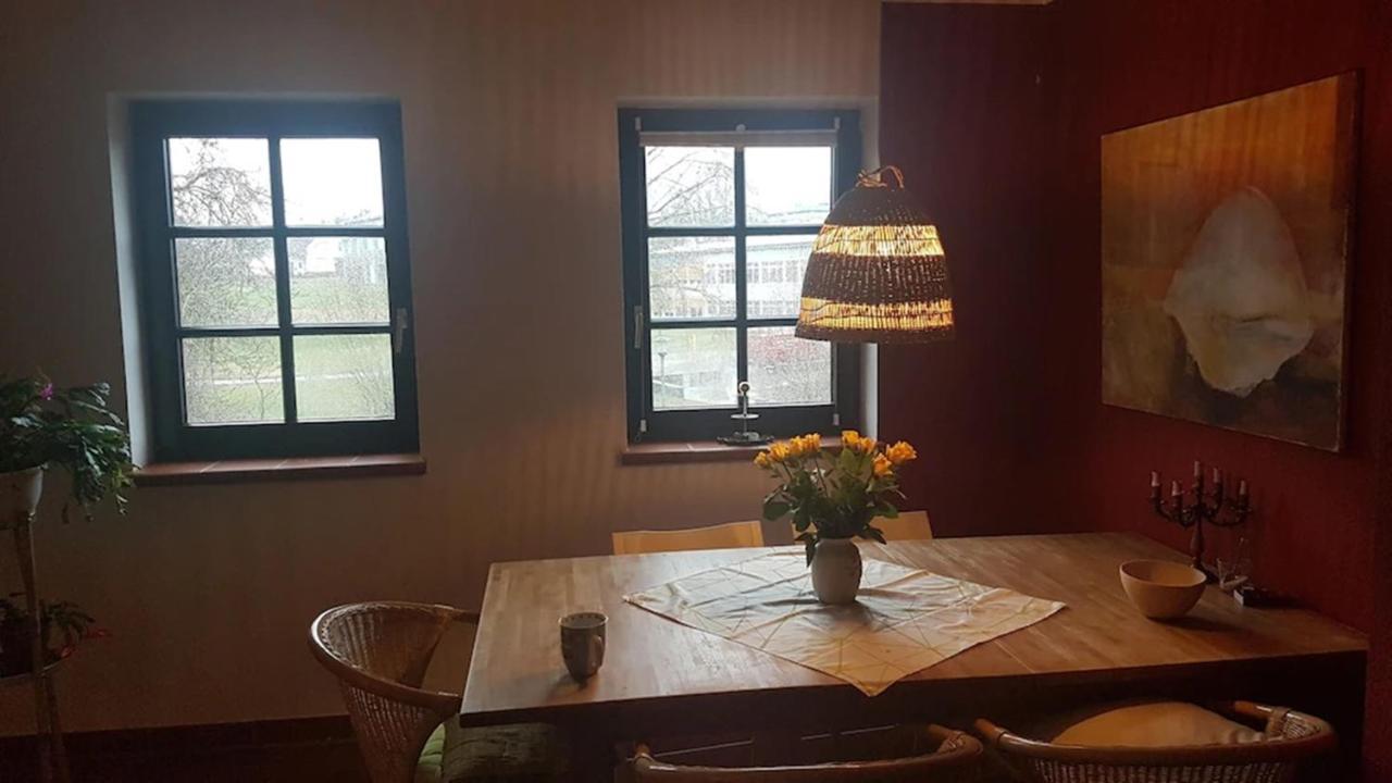 希勒斯海姆Idyllisches Muehlengebaeude公寓 外观 照片