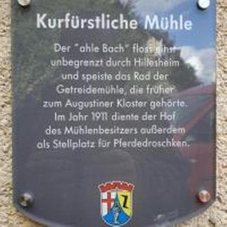 希勒斯海姆Idyllisches Muehlengebaeude公寓 外观 照片